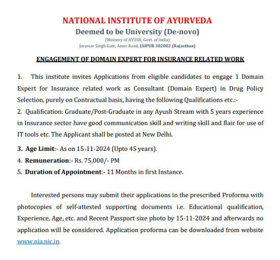 Ayurveda Jobs