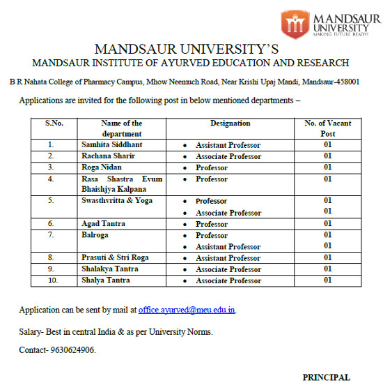 Ayurveda Jobs