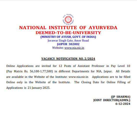 Ayurveda Jobs