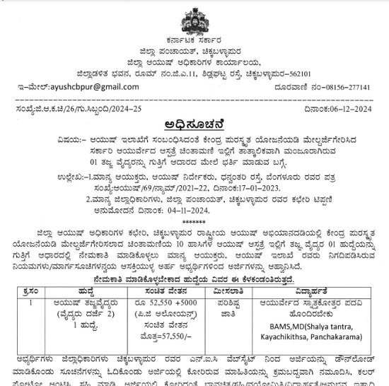 Ayurveda Jobs