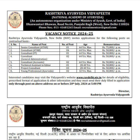 Ayurveda Jobs