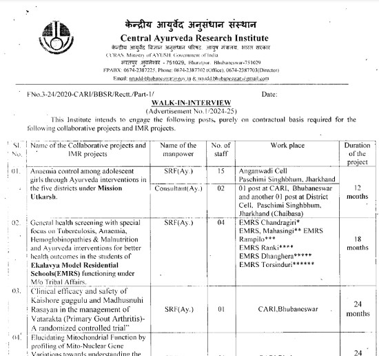 Ayurveda Jobs