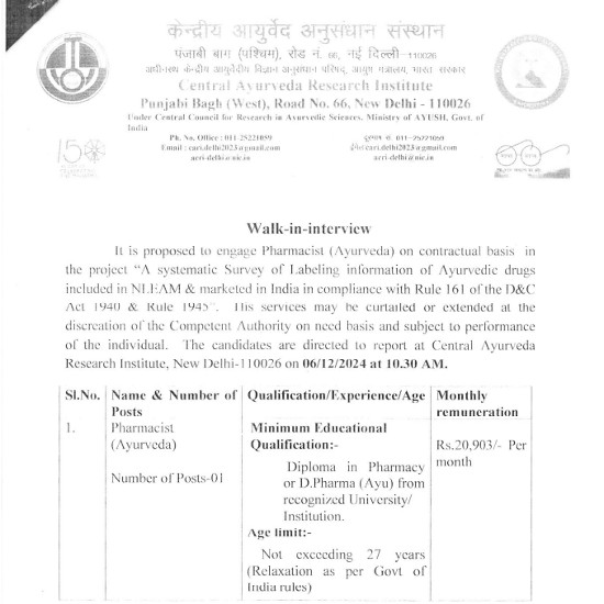 Ayurveda Jobs