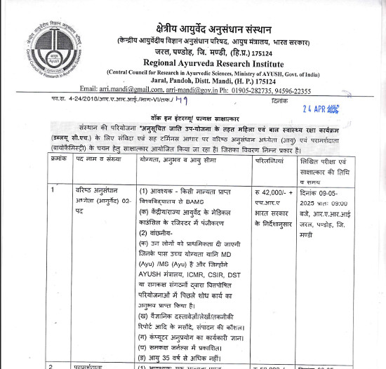 Ayurveda Jobs
