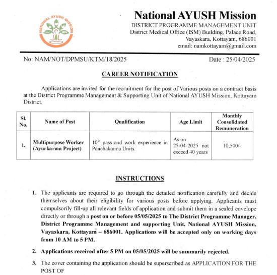 Ayurveda Jobs