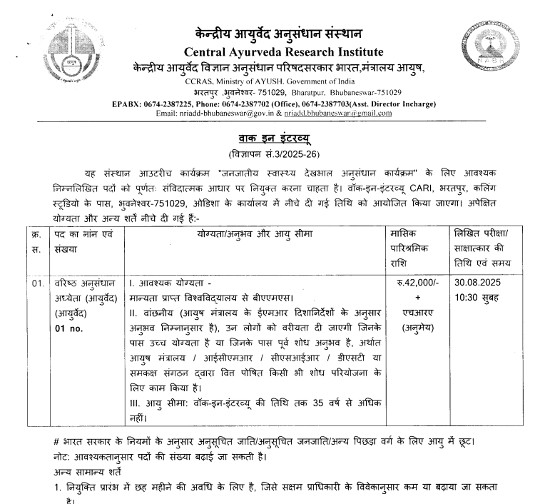 Ayurveda Jobs