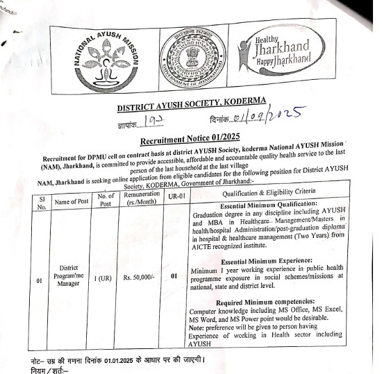 AYUSH Jobs