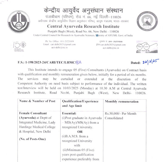 Ayurveda Jobs