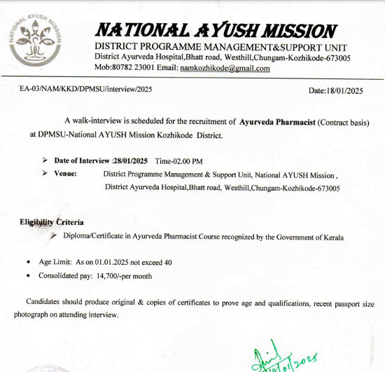 Ayurveda Jobs