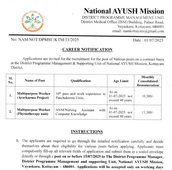 Ayurveda Jobs