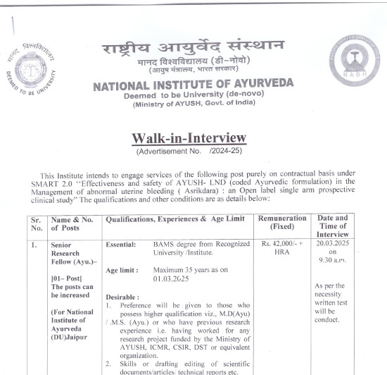 Ayurveda Jobs