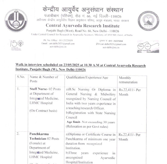 Ayurveda Jobs