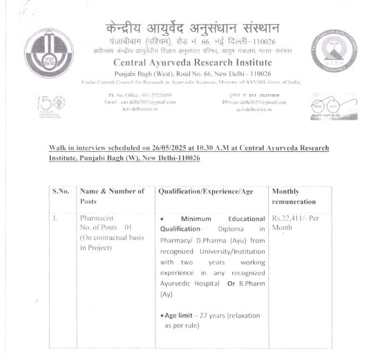 Ayurveda Jobs