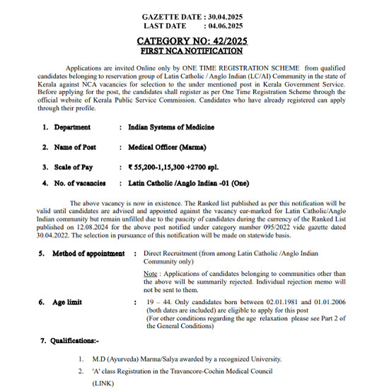 Ayurveda Jobs