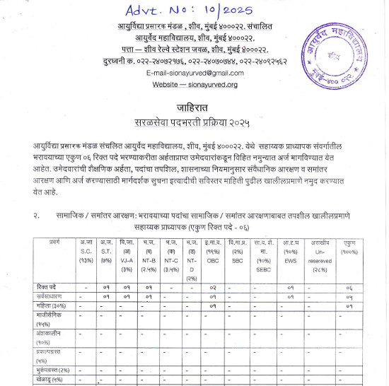 Ayurveda Jobs