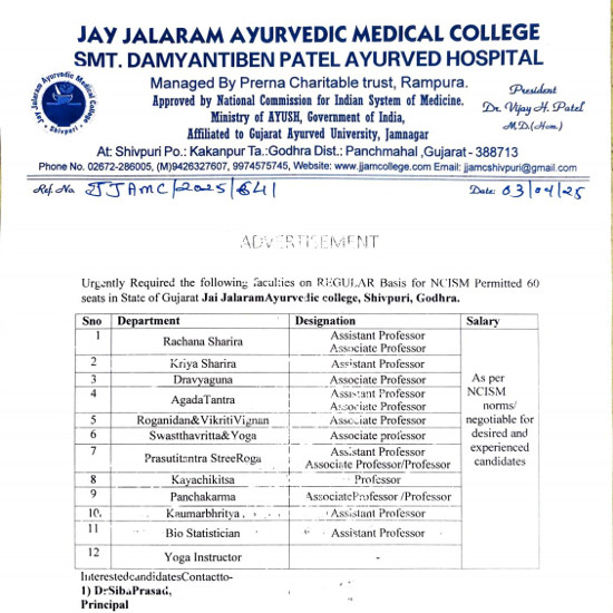 Ayurveda Jobs