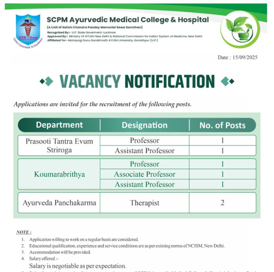 Ayurveda Jobs