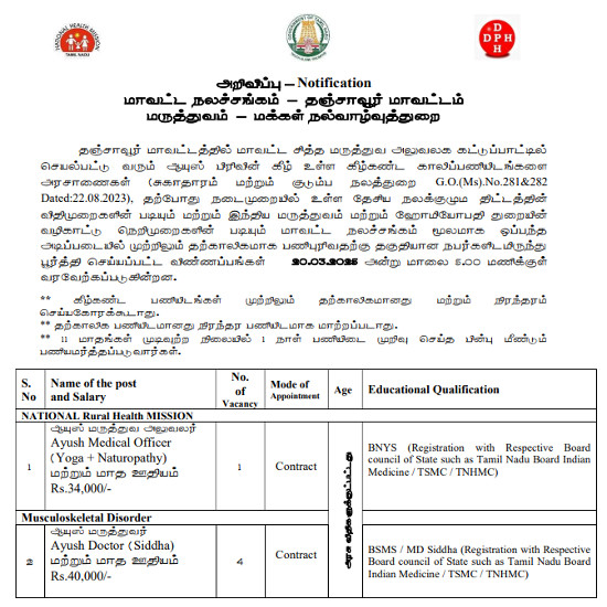 Siddha Jobs