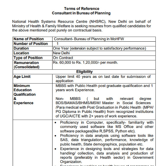 Homeopathy Jobs