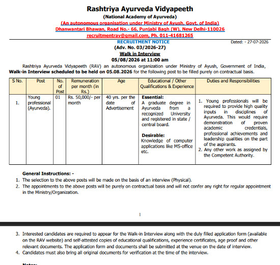 Ayurveda Jobs