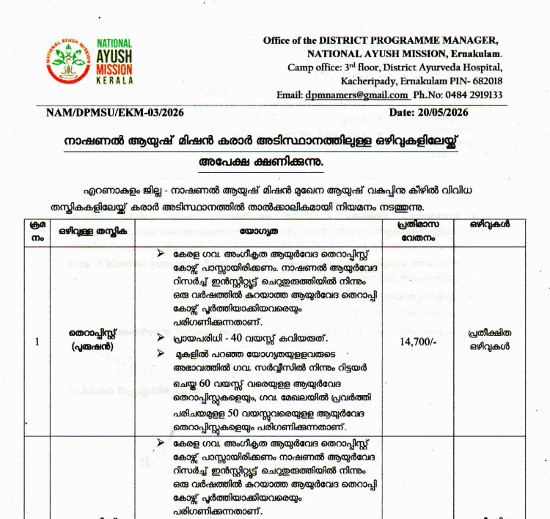 Ayurveda Jobs