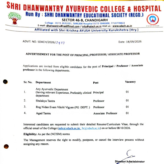 Ayurveda Jobs