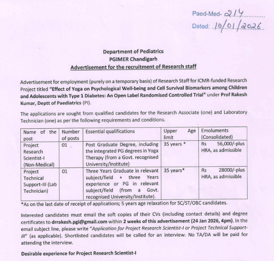 Yoga and Naturopathy Jobs